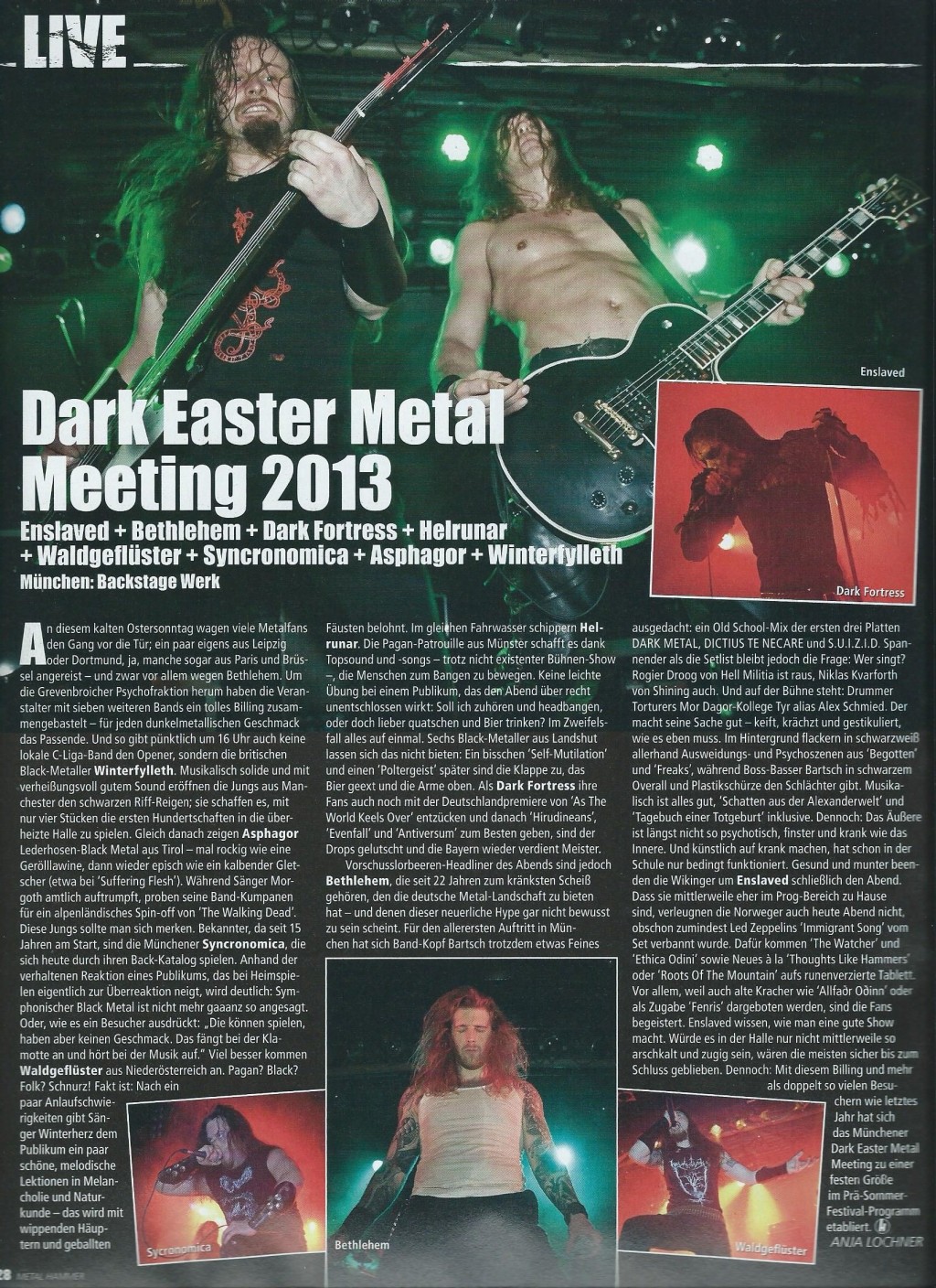 Dark Easter Metal Meeting 2013 Bericht